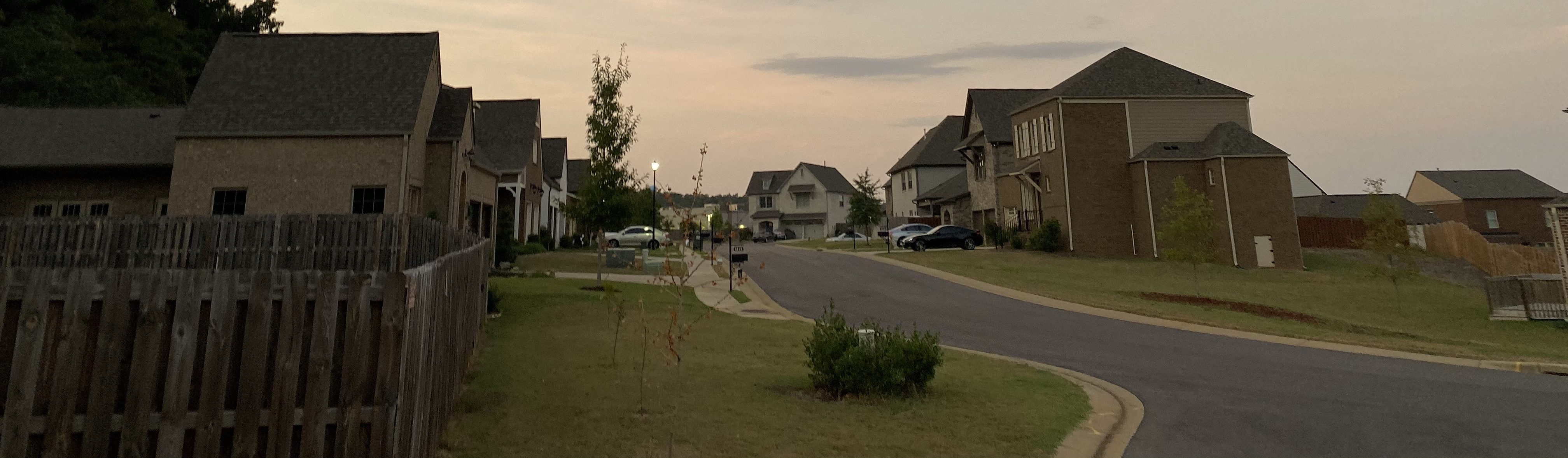 Entrance view of Brooke's Crossing